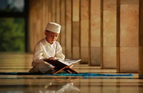 child reading quran 1